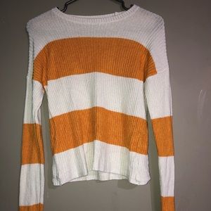 Ardene Striped Knit Crewneck